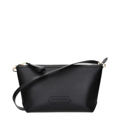 Tom Ford Black Leather Crossbody Bag