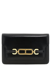 Tom Ford Black Leather Crossbody Bag