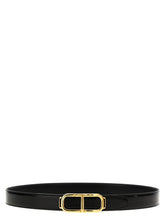 Tom Ford Black Leather Regular Belt