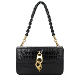 Tom Ford Black Leather Shoulder Bag