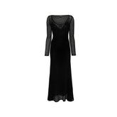 Tom Ford Black Metallic Fibre Casual Dress - S