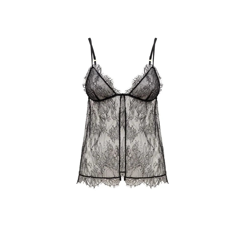 Tom Ford Black Polyamide Top - M