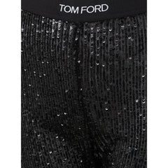 Tom Ford Black Polyester Joggers Workout Pant - Joggers