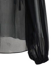 Tom Ford Black Silk Blouse - IT36 | S