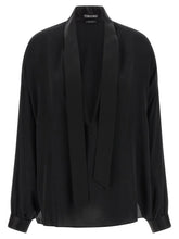 Tom Ford Black Silk Blouse - IT38