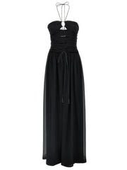 Tom Ford Black Silk Long Dress - IT40