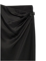 Tom Ford Black Silk Mini Skirt - IT38