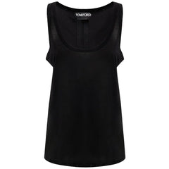 Tom Ford Black Silk Tank Top - 36 - Tank Tops