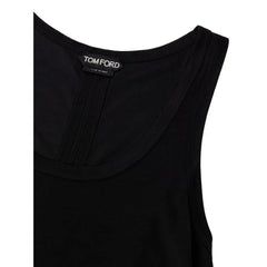 Tom Ford Black Silk Tank Top - 36 - Tank Tops
