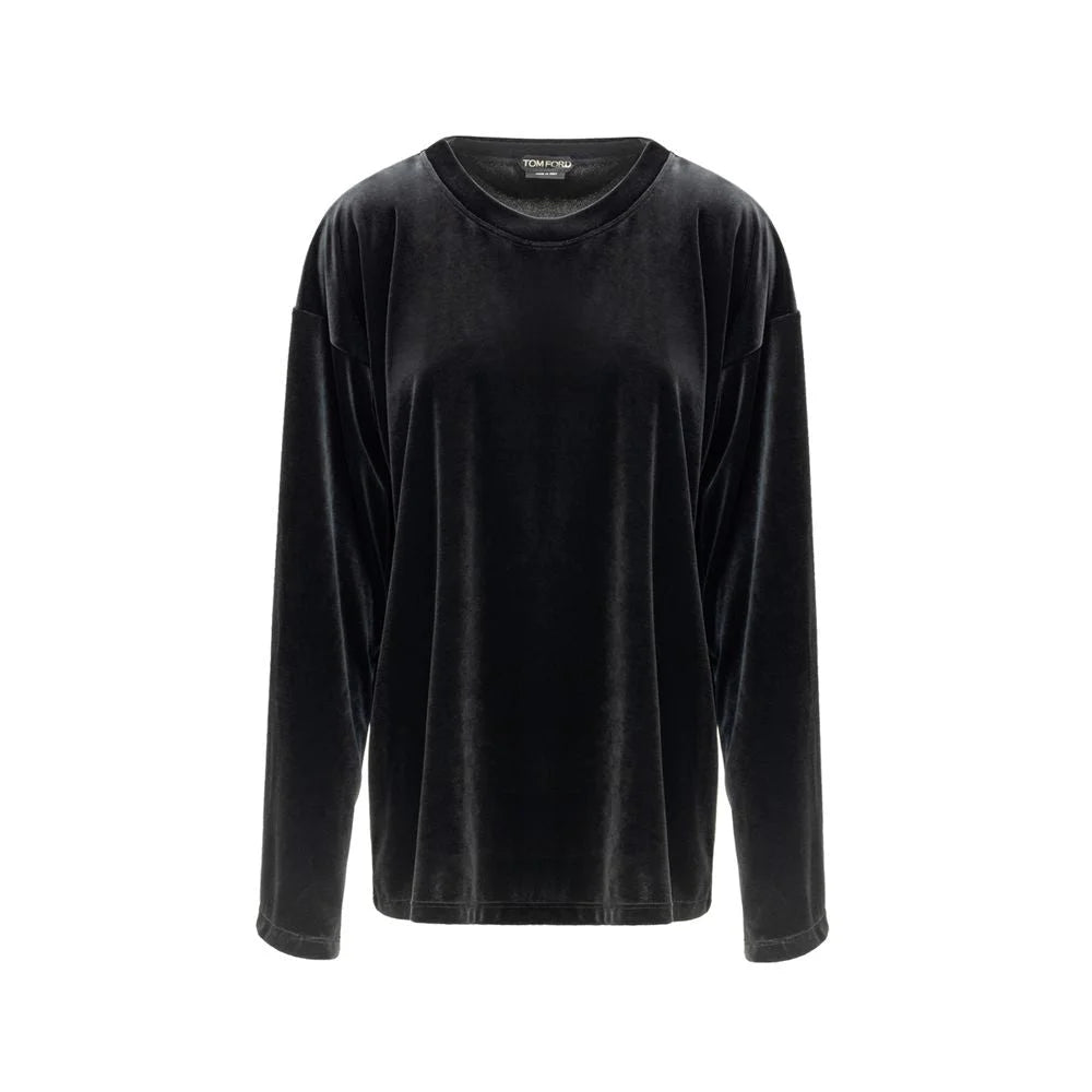 Tom Ford Black Synthetic Shirt - IT42|M - Sweaters