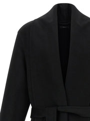 Tom Ford Black Virgin Wool Coat - 48 | M