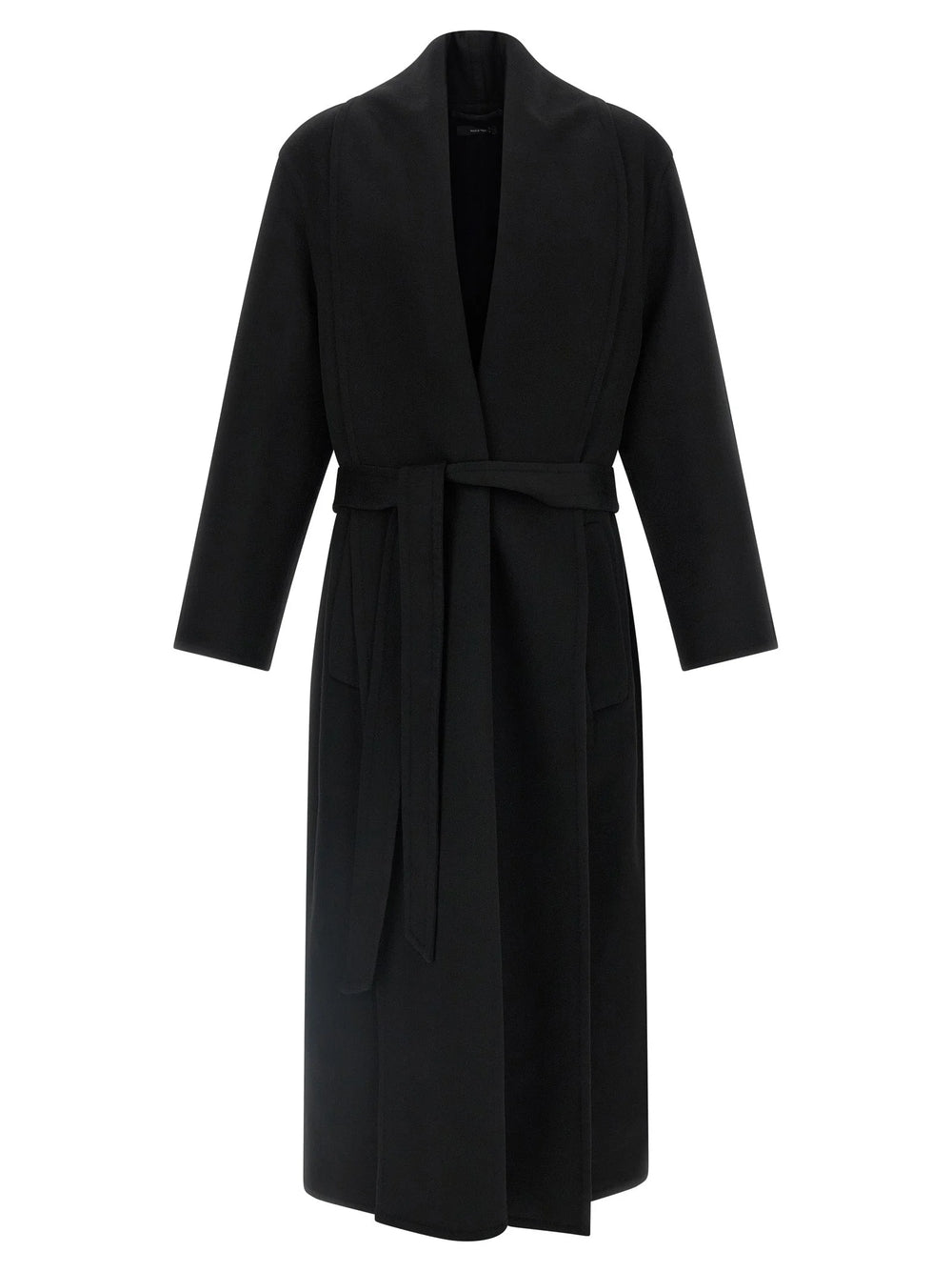 Tom Ford Black Virgin Wool Coat - 48 | M