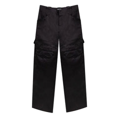 Tom Ford Black Viscose Cargo Pant - IT38|XS