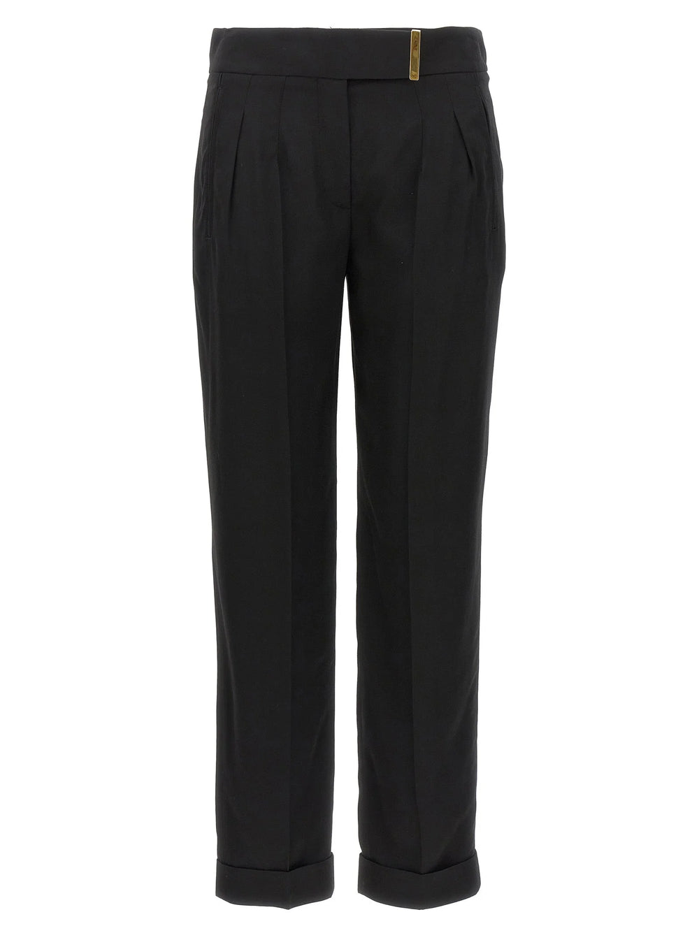 Tom Ford Black Viscose Dress Pants