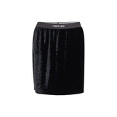 Tom Ford Black Viscose Mini - IT38|XS - Skirts