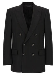 Tom Ford Black Wool Blazer - IT50 | L