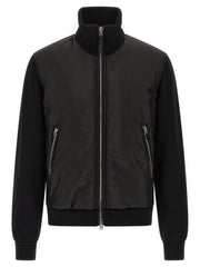 Tom Ford Black Wool Bomber