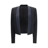 Tom Ford Black Wool Full-Length Jacket - IT38 | S