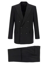 Tom Ford Black Wool Two-Piece Suit