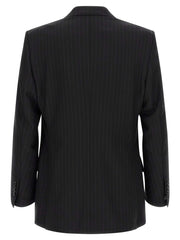 Tom Ford Black Wool Two-Piece Suit