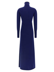 Tom Ford Blue Cashmere Long Dress