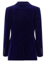 Tom Ford Blue Cotton Blazer - IT40
