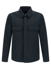 Tom Ford Blue Cotton Blouse