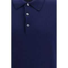 Tom Ford Blue Cotton Polo Shirt - IT50 | L