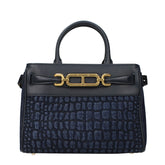 Tom Ford Blue Fabric Handbag