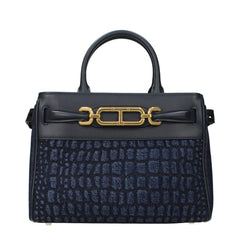 Tom Ford Blue Fabric Handbag