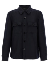 Tom Ford Blue Wool Blouse