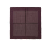 Tom Ford Bordeaux Silk Clutch Bag