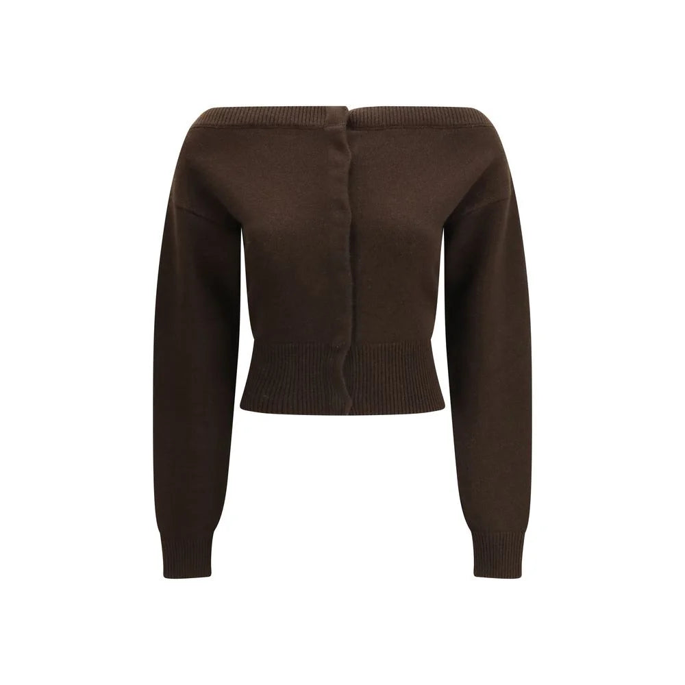 Tom Ford Brown Cashmere Cardigan - S