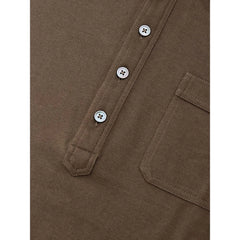 Tom Ford Brown Cotton Polo Shirt - IT48 | M