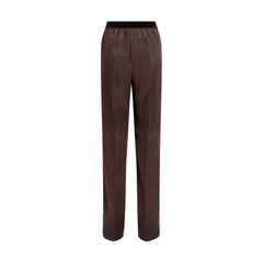 Tom Ford Brown Silk Casual Pants
