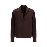 Tom Ford Brown Silk Dress Shirt - IT40 | M