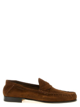 Tom Ford Brown Suede Leather Slip-On Loafers - EU45/US12