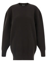 Tom Ford Brown Virgin Wool Short Dress