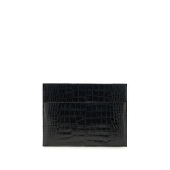 Tom Ford Crocodile print leather Pouch - Clutch Bags