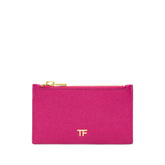 Tom Ford Fuchsia Leather Cardholder - Card Cases