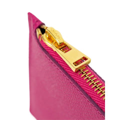 Tom Ford Fuchsia Leather Cardholder - Card Cases