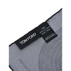 Tom Ford Gray Silk Clutch Bag
