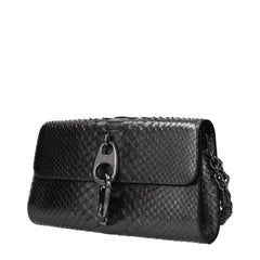 Tom Ford Graue Clutch aus Leder