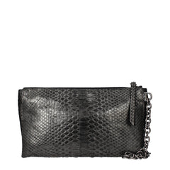 Sac à main en cuir gris Tom Ford