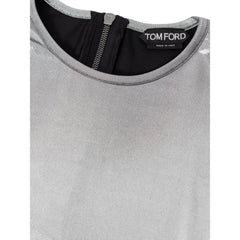 Tom Ford Gray Viscose Long Sleeve - 36 - T-Shirts