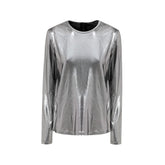 Tom Ford Gray Viscose Long Sleeve - 36 - T-Shirts