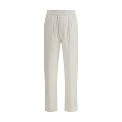 Tom Ford White Cotton Casual Pants