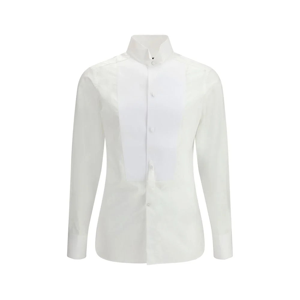 Tom Ford White Cotton Dress Shirt