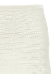 Tom Ford White Cotton Long Skirt