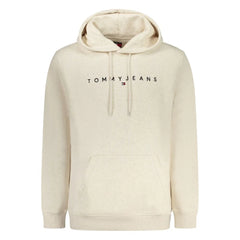 Tommy Hilfiger Beige Cotton Men Sweater - Hoodies